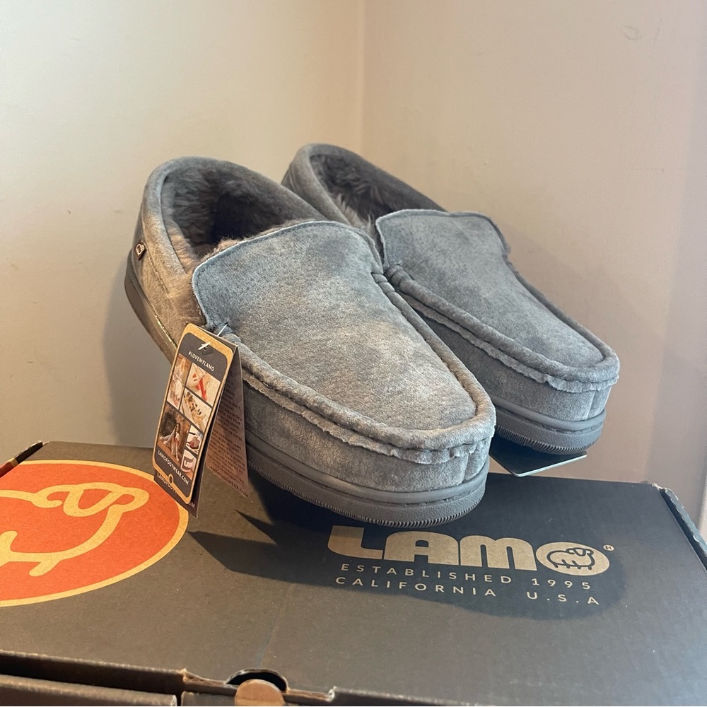 Lamo Harrison Men’s Grey Mossicans size 7 New